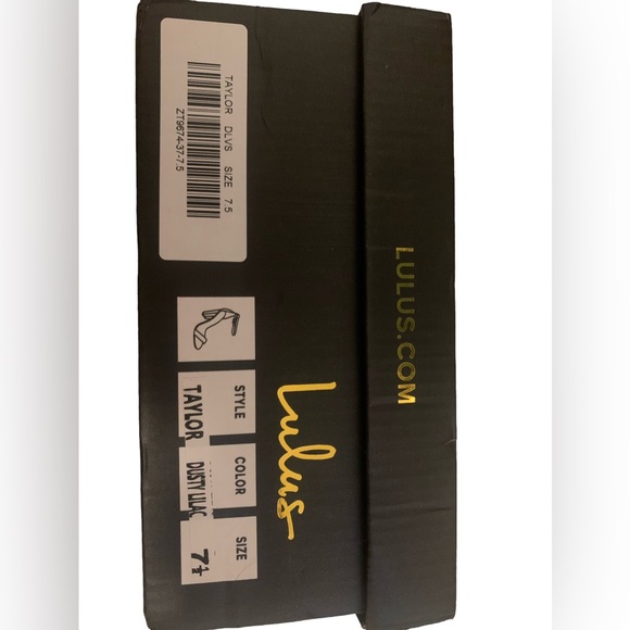 Lulu’s Women’s Taylor Chunky 4in High Heels Size 7 Dusty Lilac - Picture 3 of 6